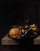 Simon Kick Still-Life with Silver Cup oil painting on canvas